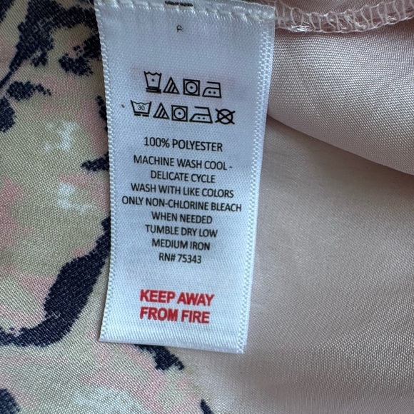 HOUSE OF HARLOW 1960 Blush Floral Botanical‎ Robe Small - Picture 7 of 10